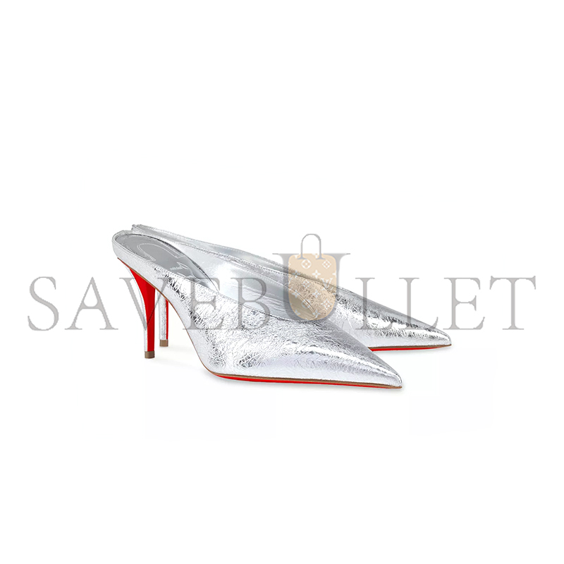 Chr1st1an louboutin miss z slimimule leather 80 mm mules 446940